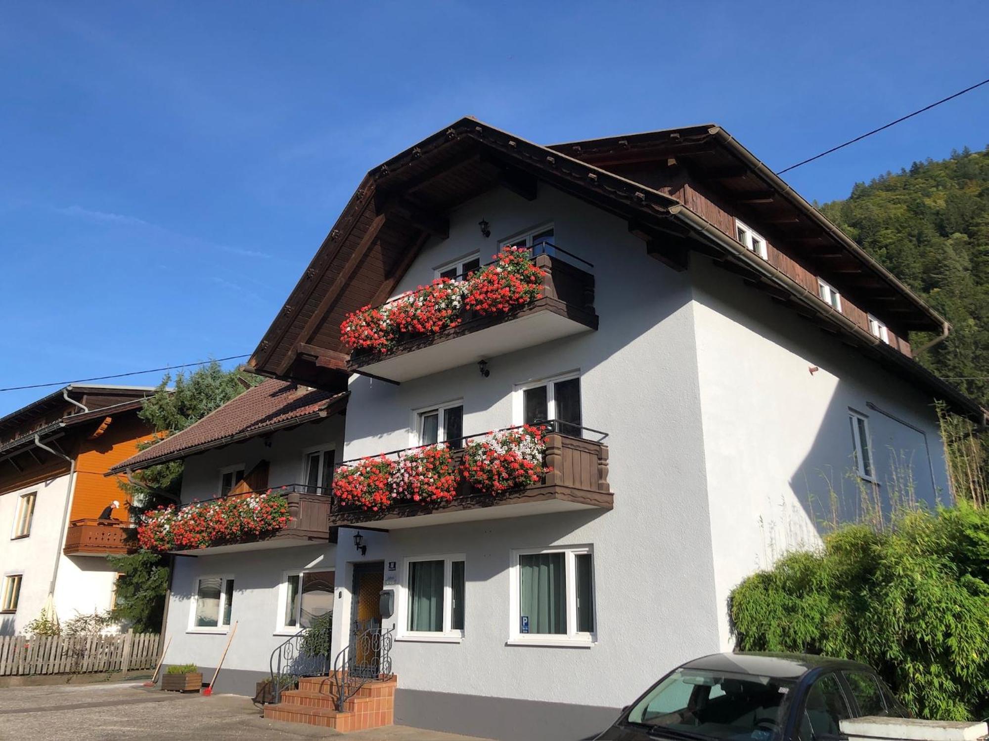 Appartement Brettljause Ferienhaus Fuenf Sinne Döbriach Eksteriør billede