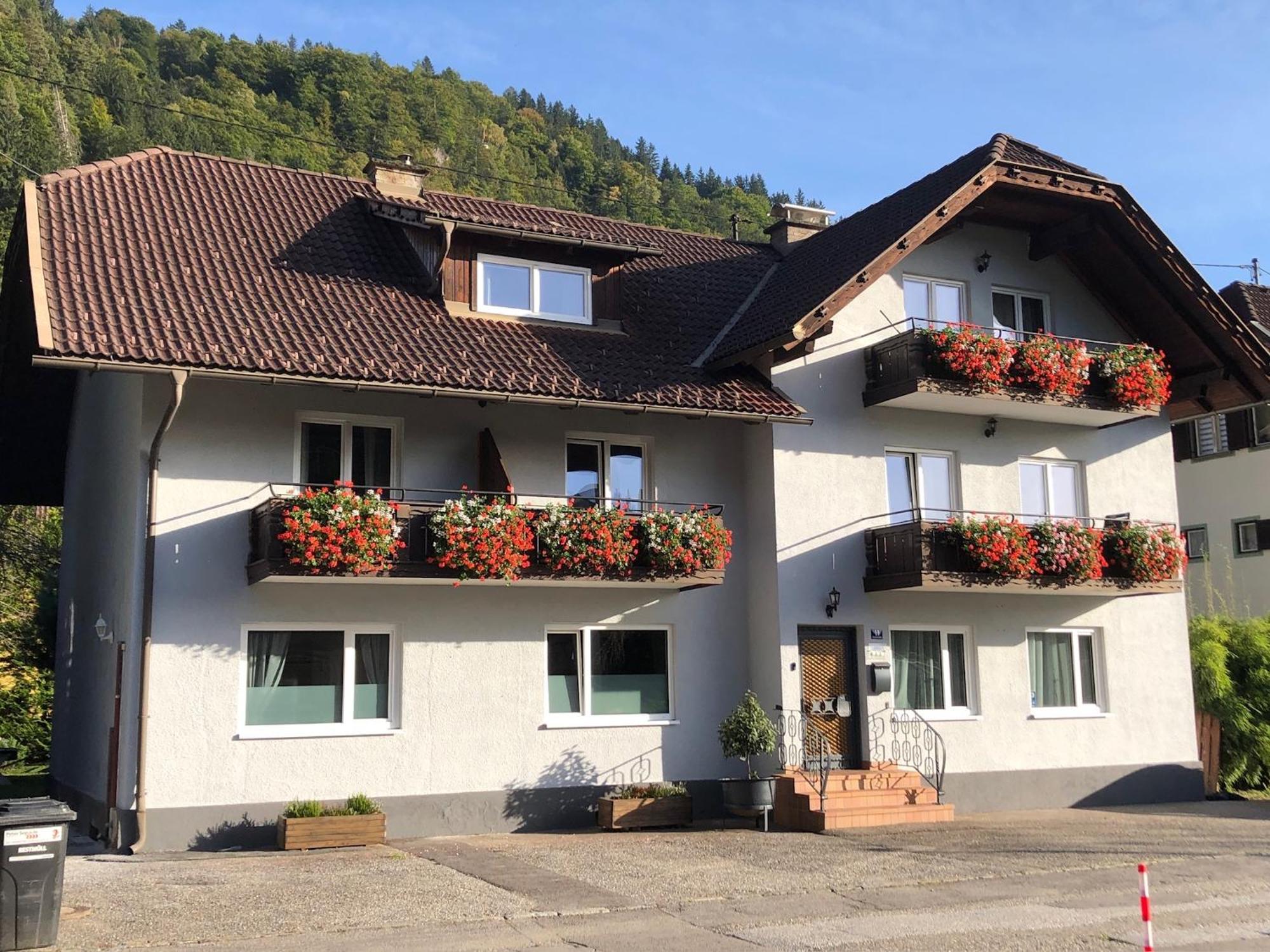 Appartement Brettljause Ferienhaus Fuenf Sinne Döbriach Eksteriør billede