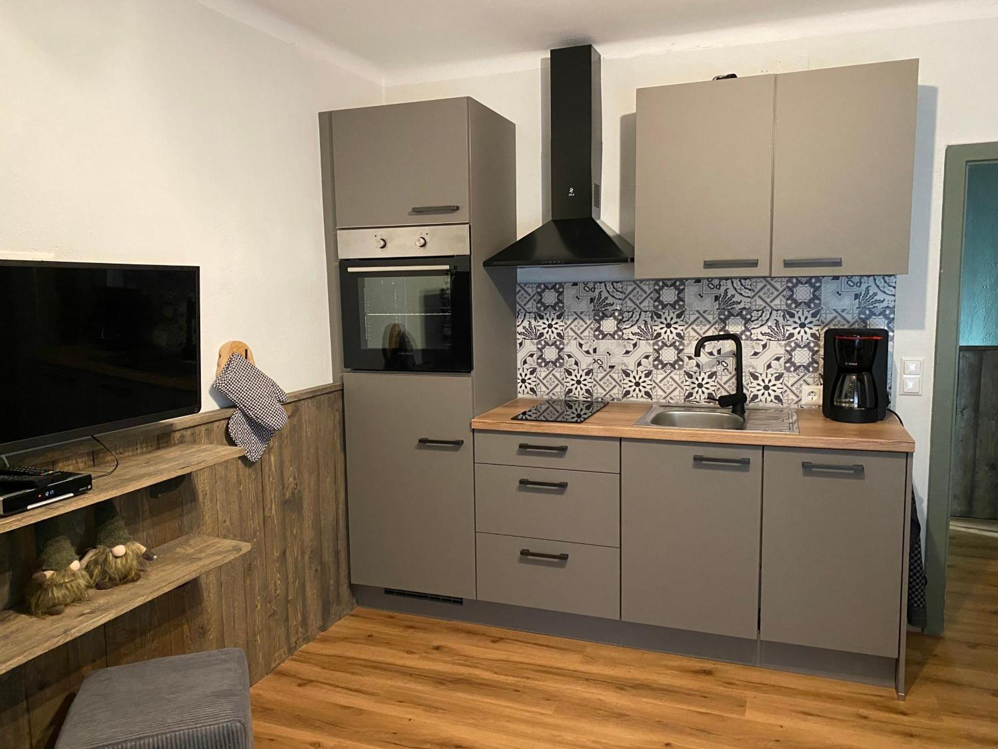 Appartement Brettljause Ferienhaus Fuenf Sinne Döbriach Eksteriør billede